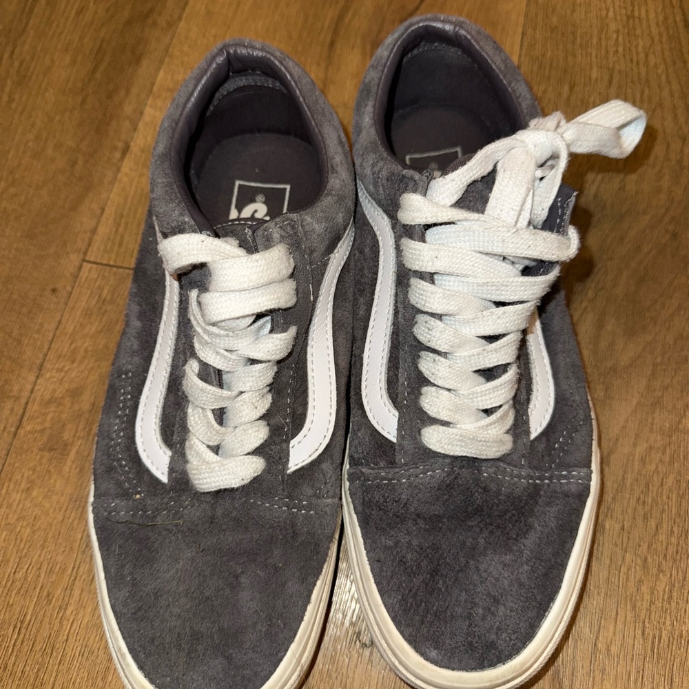 Gray Suede women’s Vans